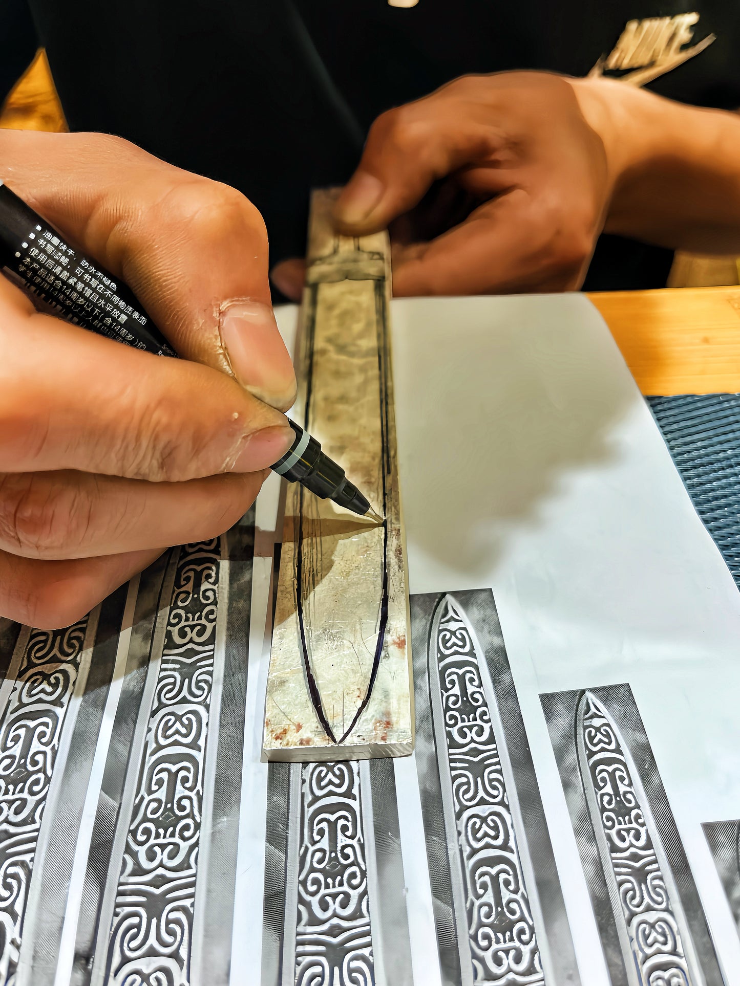 Sword Silver Bangle (Item No. B0613) Tartaria Onlinestore