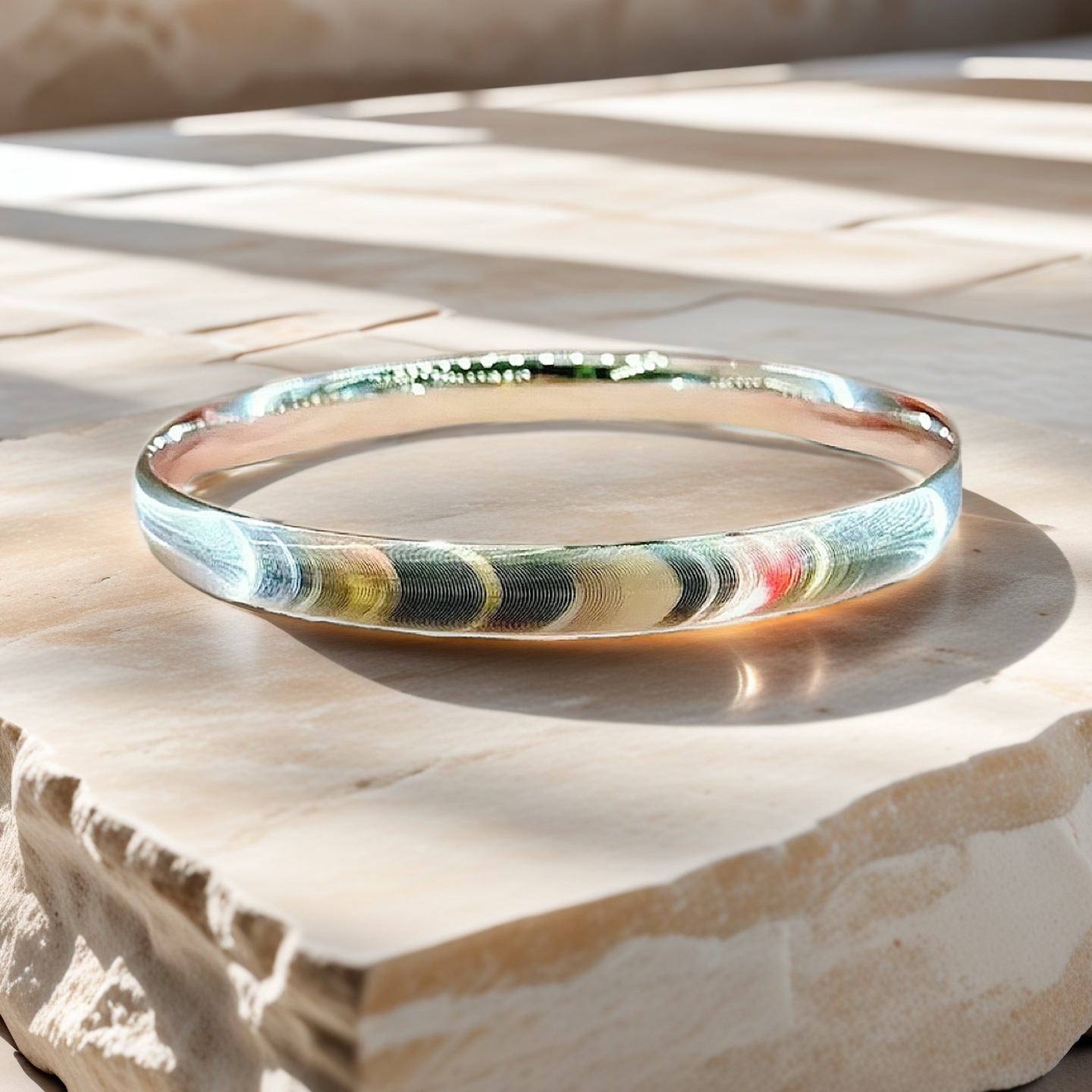 Cat's Eye Platinum Gold Bracelet Chain (Item No. GB0031)