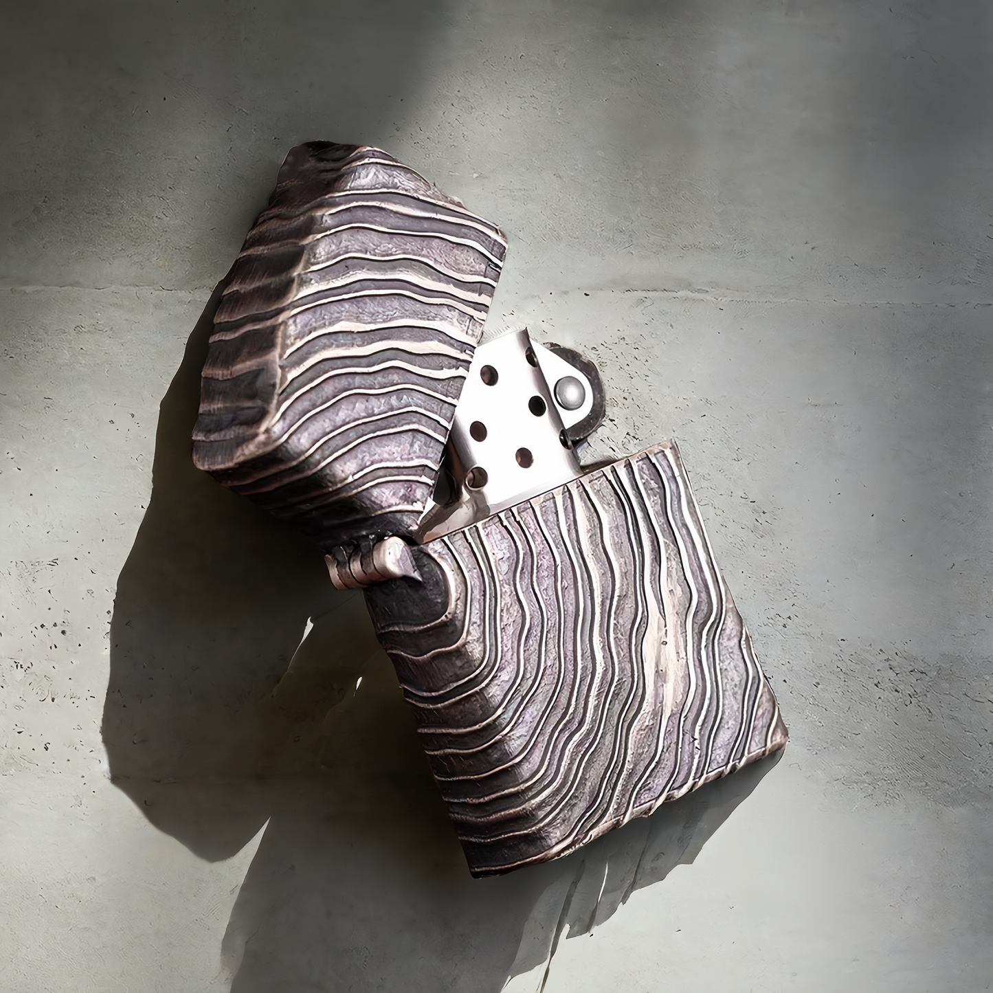 Vintage Silver Zippo Lighter Case (Item No. L0001)