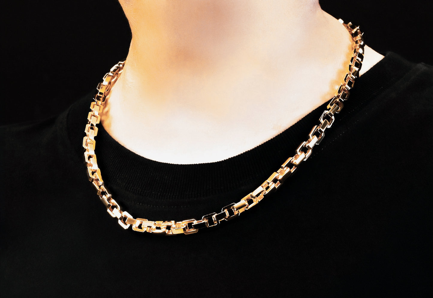 Classic Sterling Silver/9k/14k/18k Necklace Chain (Item No. GN0004)