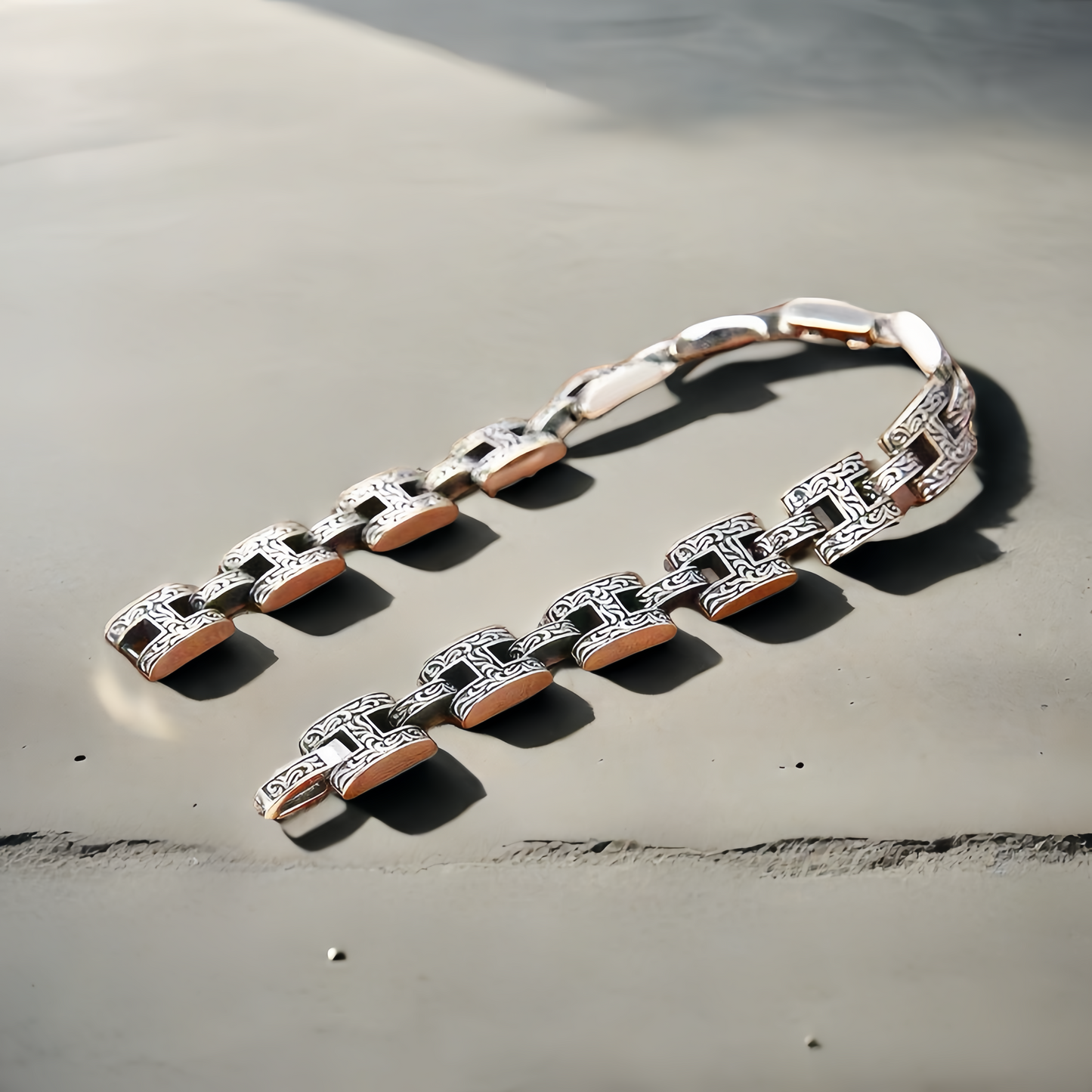 Braided Silver Chain (Item No.B0633)