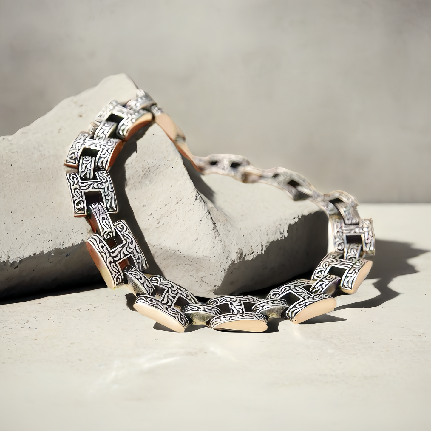 Braided Silver Chain (Item No.B0633)