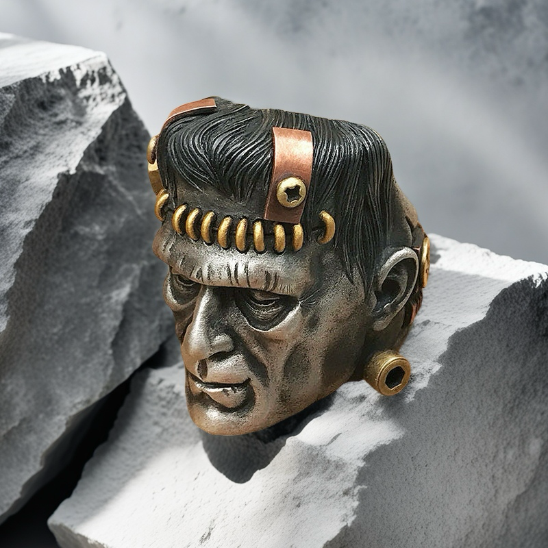 Frankenstein Silver Ring (Item No. SC029)