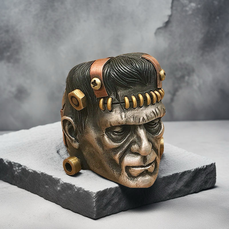 Frankenstein Silver Ring (Item No. SC029)