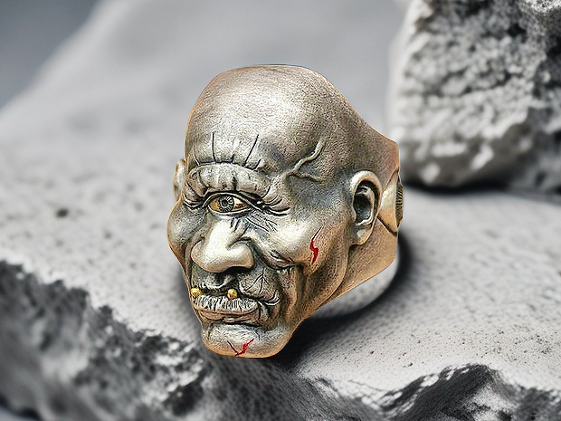 Cyclop Silver Ring (Item No. SC021)