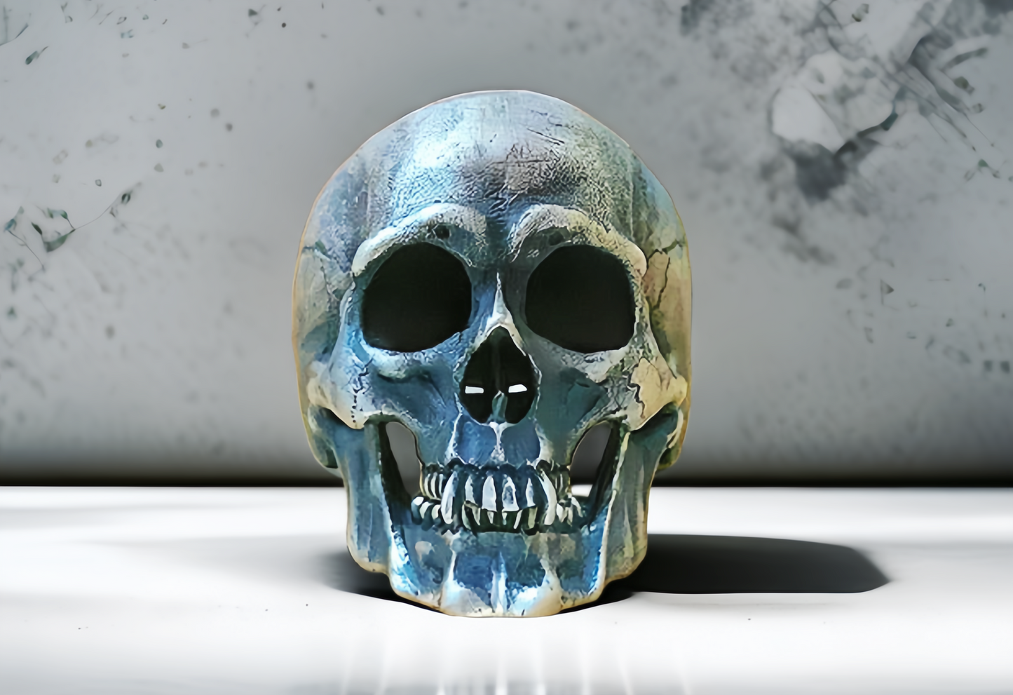 Skull Silver Ring (Item No. SC015)