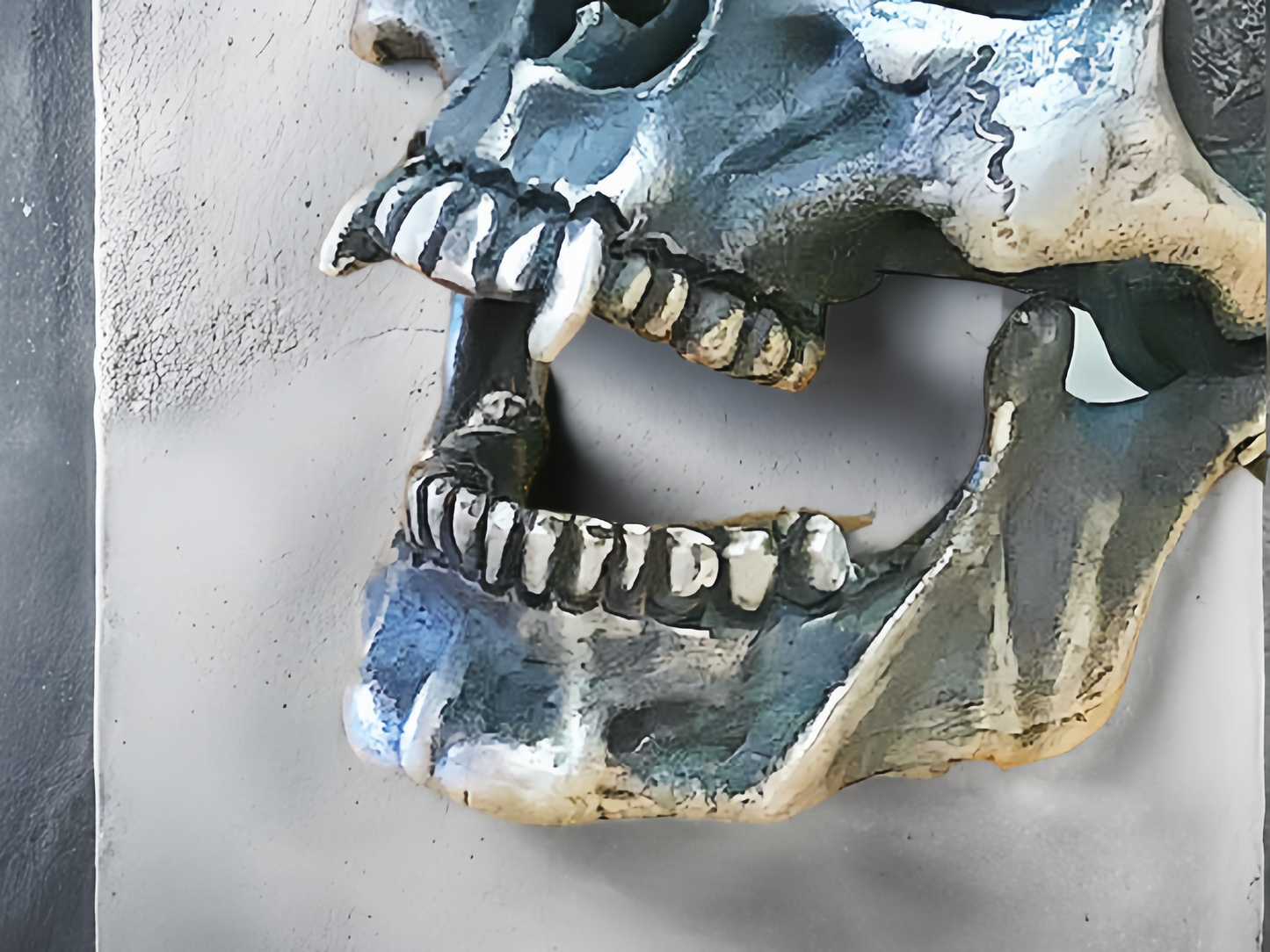 Skull Silver Ring (Item No. SC015)