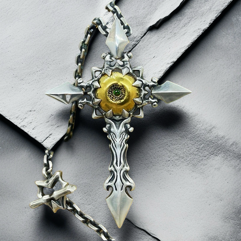 Eye Of Providence Silver Pendant (Item No. SC007)