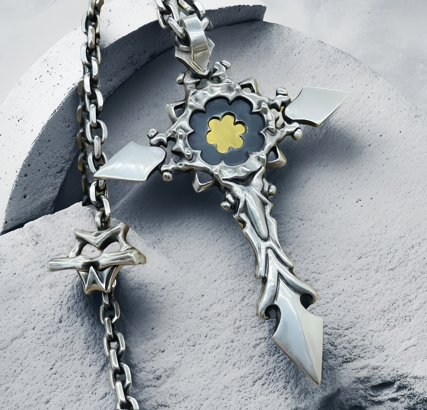 Eye Of Providence Silver Pendant (Item No. SC007)