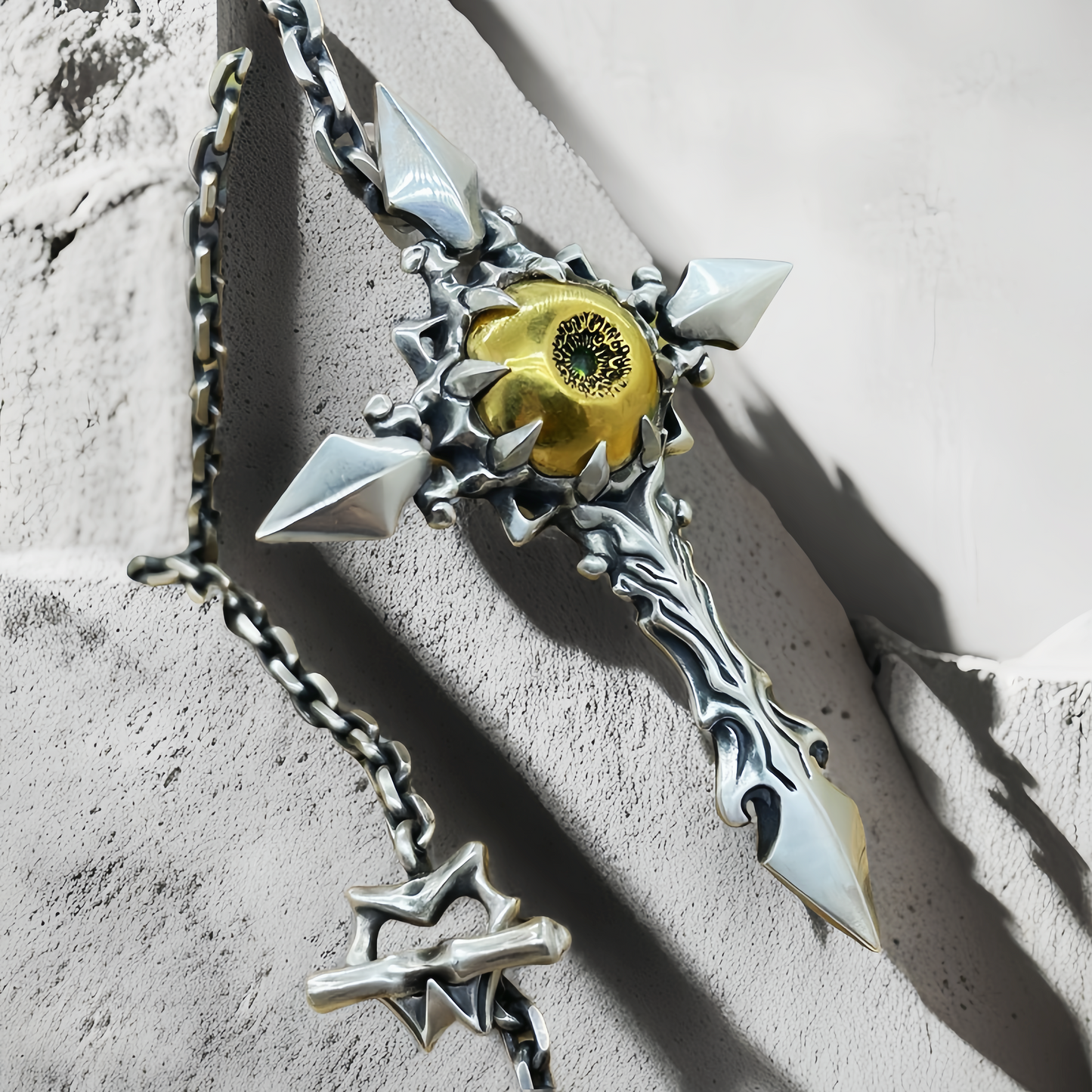 Eye Of Providence Silver Pendant (Item No. SC007)