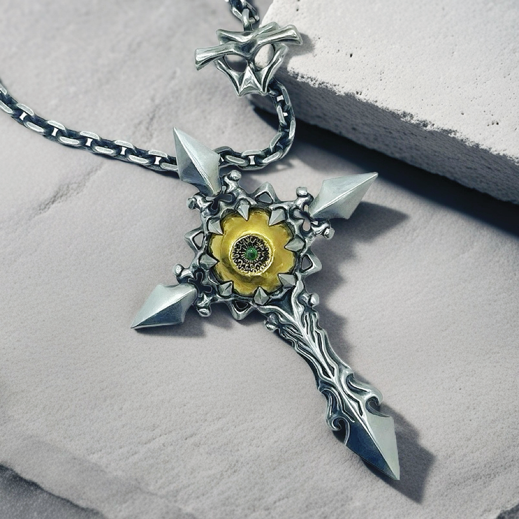 Eye Of Providence Silver Pendant (Item No. SC007)