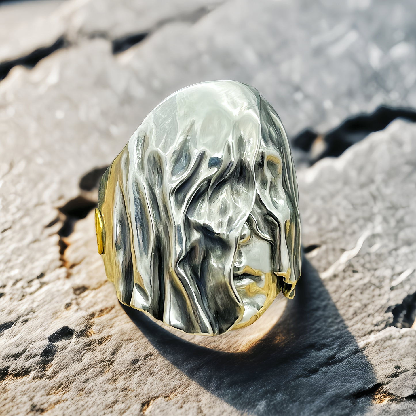 Guards Your Heart Silver Ring (Item No. SC005)