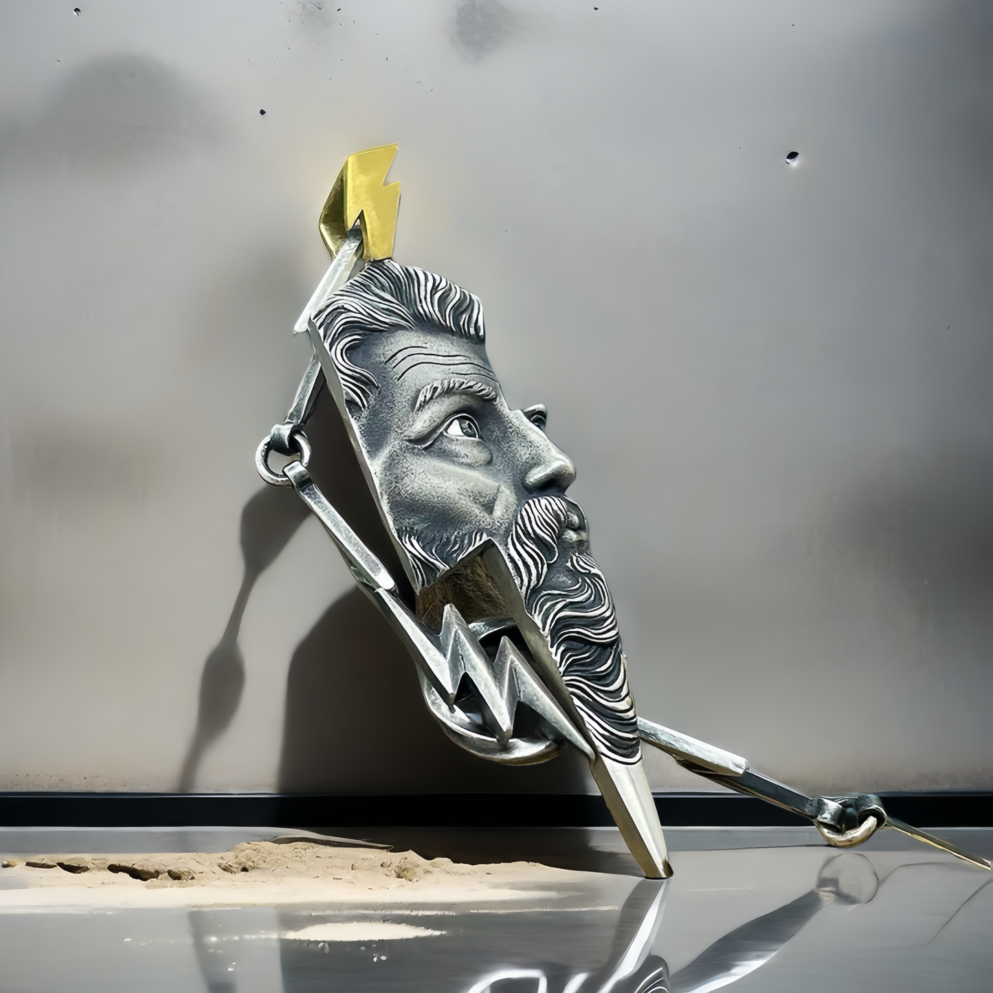 Zeus Silver Pendant (Item No. SC032)