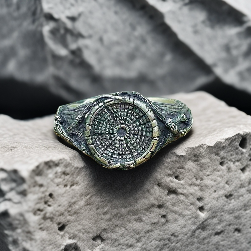 Annual Ring Silver Ring (Item No. SC011)