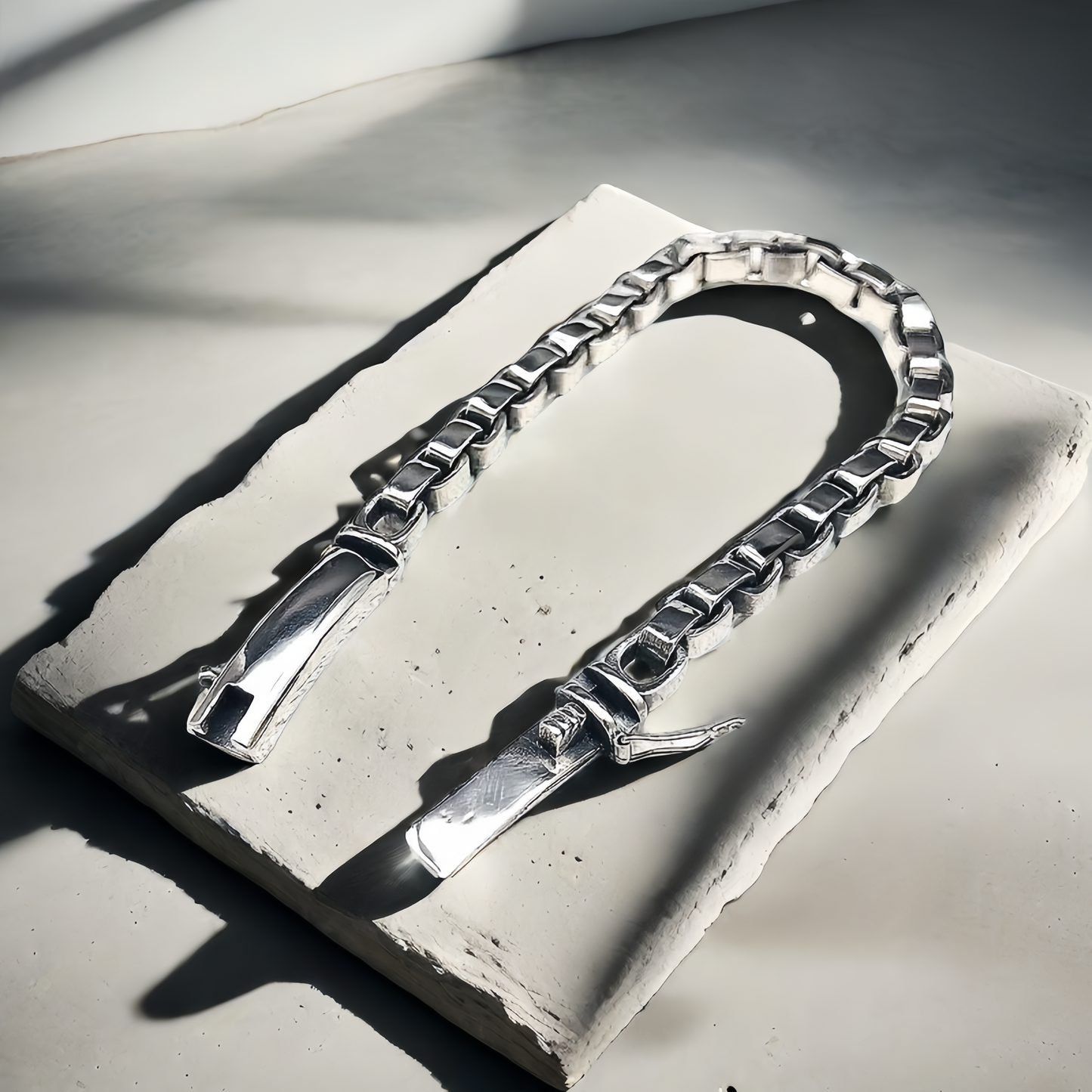 Box Silver Chain (Item No.B0580)