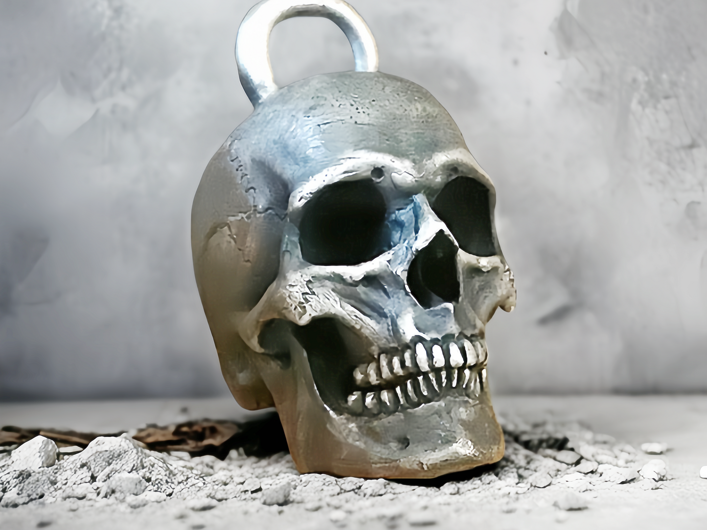 Skull Silver Pendant (Item No. SC014)