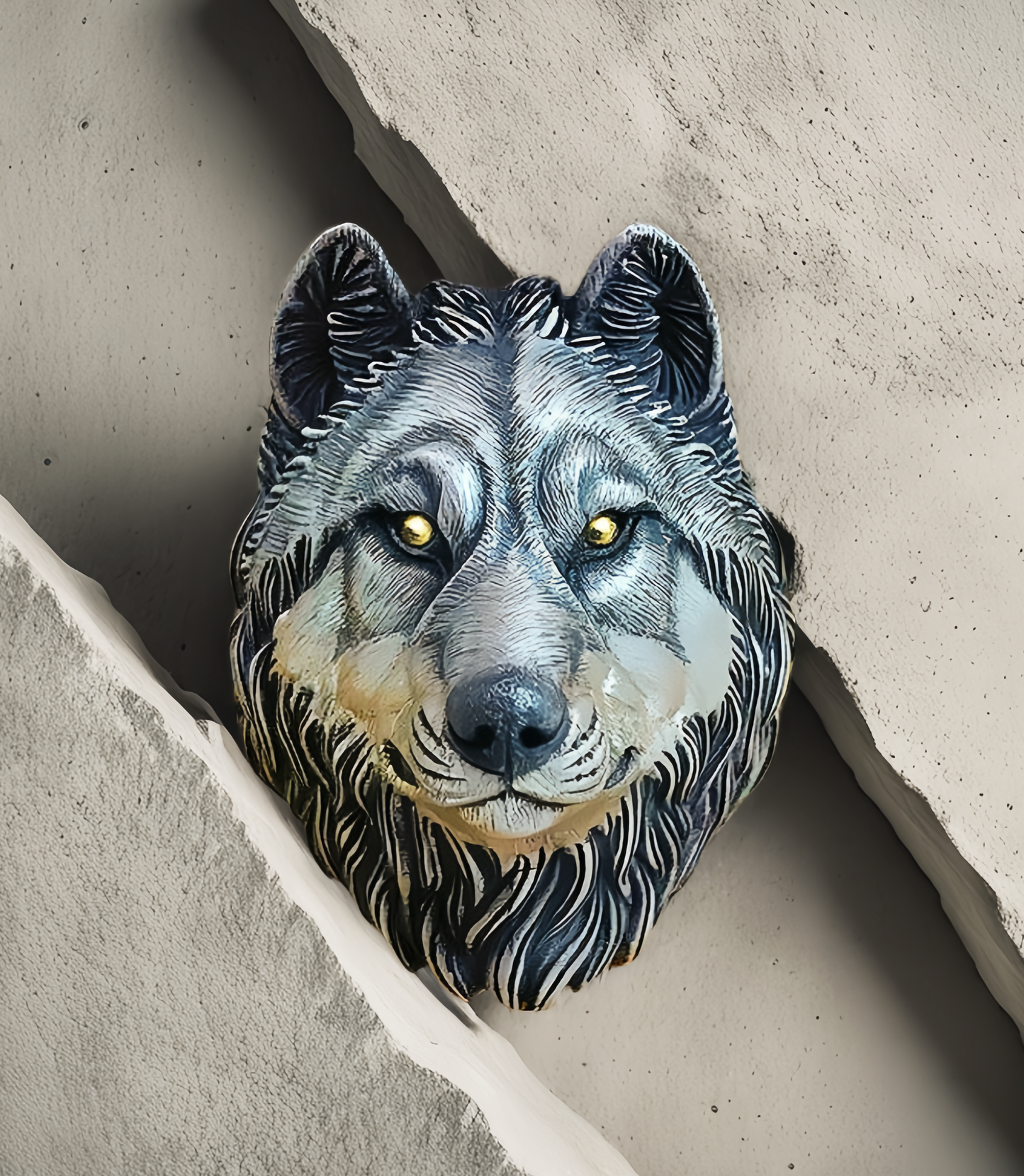 Wolf Silver Ring (Item No. SC017)