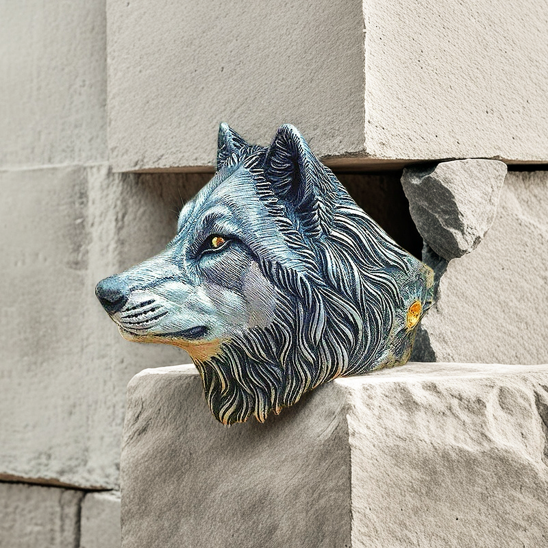 Wolf Silver Ring (Item No. SC017)