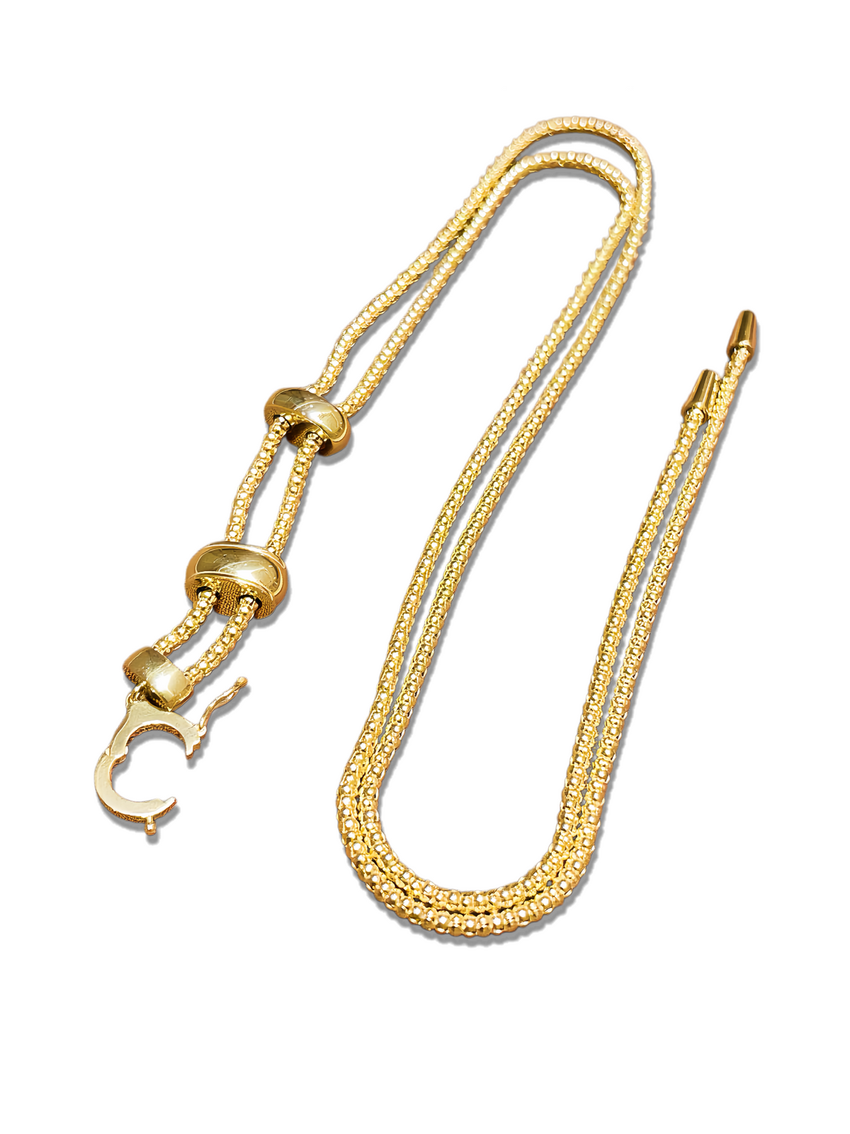 75cm 18k Gold Necklace (Item No. HFN018)