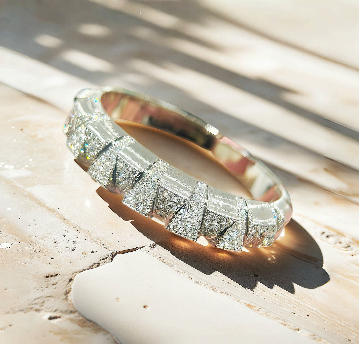 Vintage 18k Gold Diamond Bracelet (Item No. VT131)