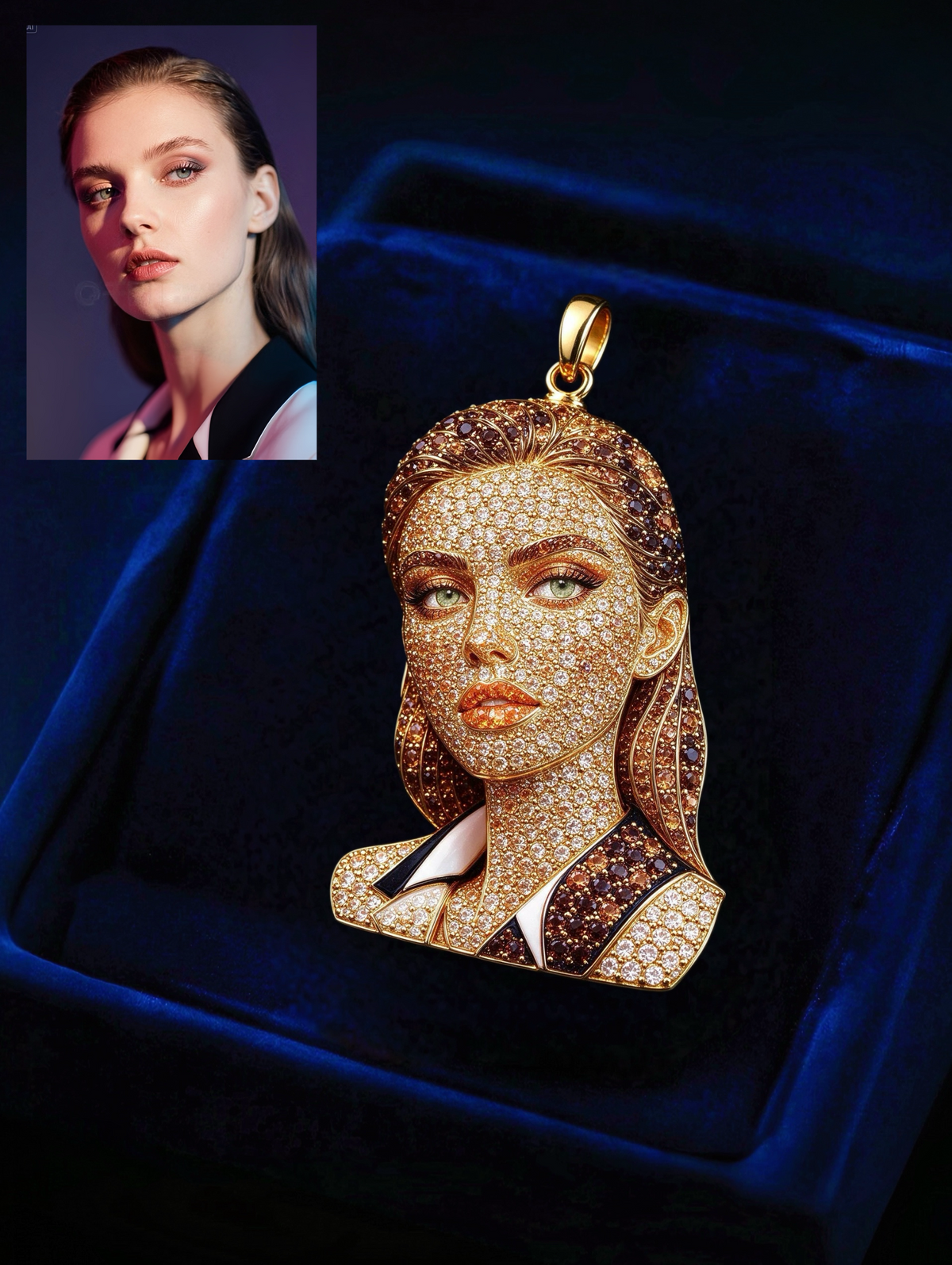 Turn Your Portrait Into Luxury | Encrypted NFC