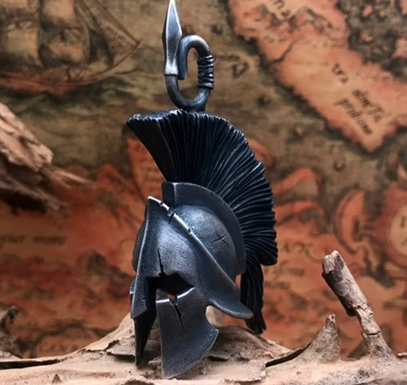 Spartan Silver Pendant (Item No. P0126) Tartaria Onlinestore