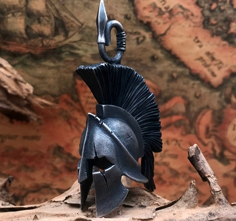 Spartan Silver Pendant (Item No. P0126) Tartaria Onlinestore