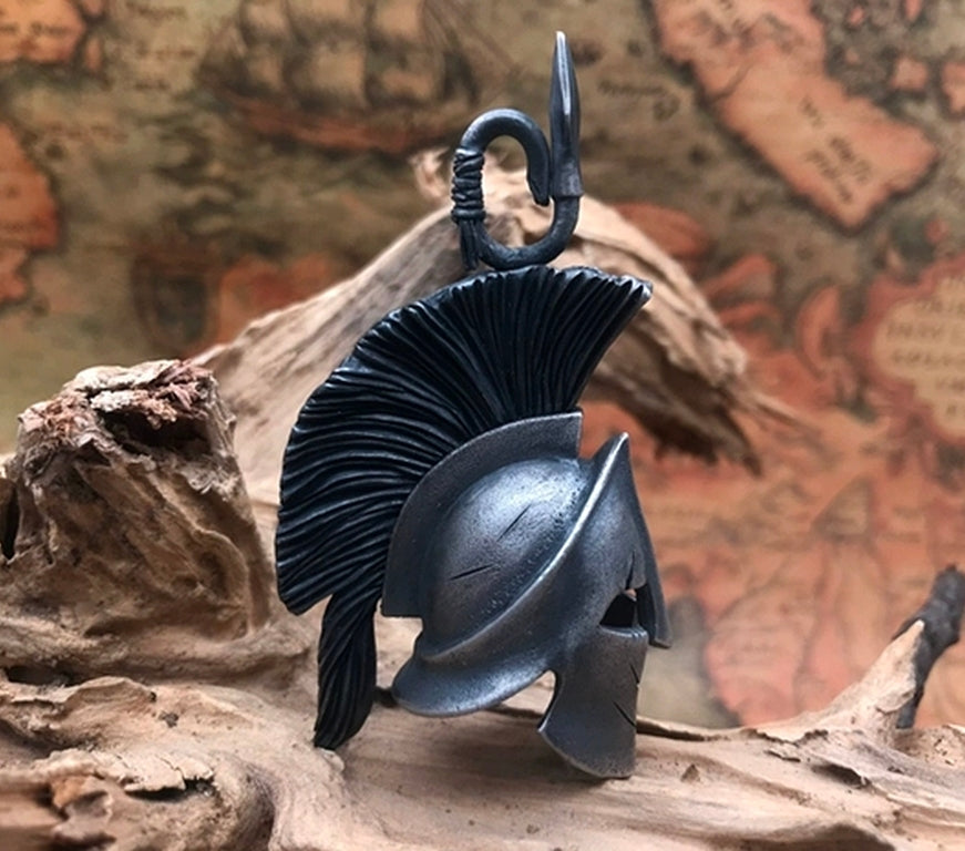 Spartan Silver Pendant (Item No. P0126) Tartaria Onlinestore