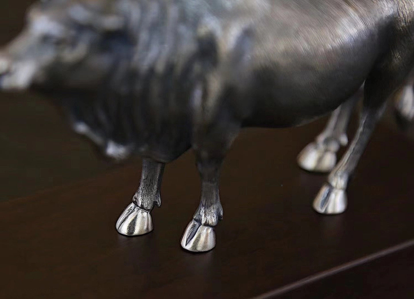 Bull Pure 999 Silver Statue Tartaria Onlinestore