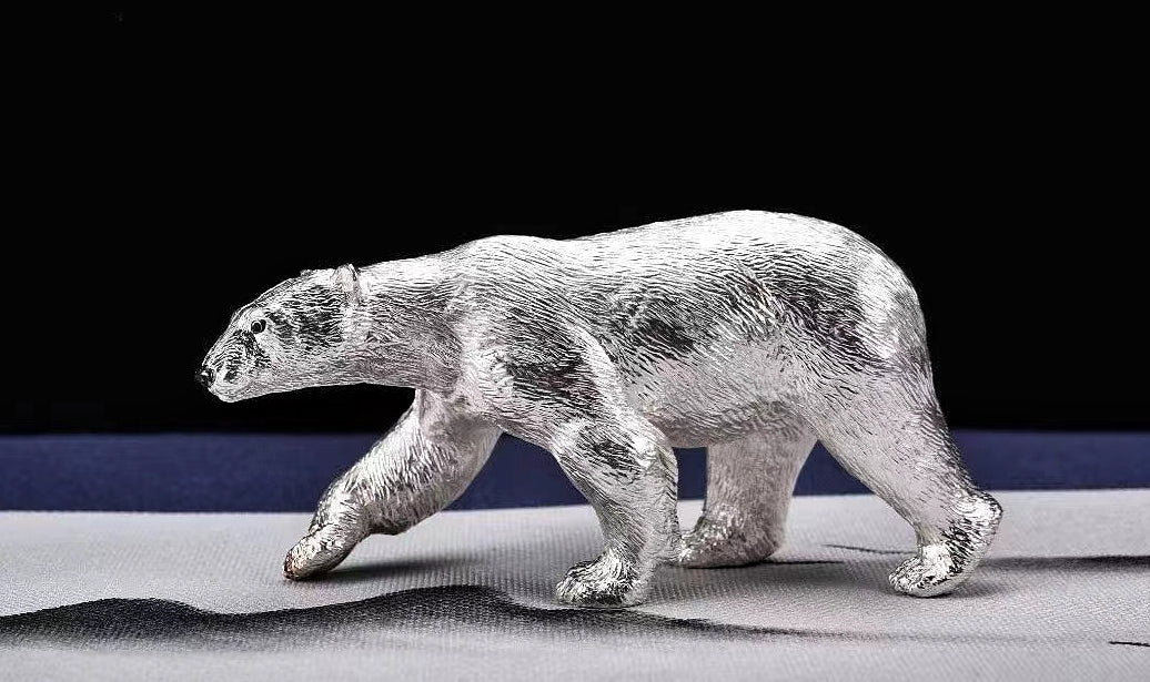 Bear Silver Statue Tartaria Onlinestore