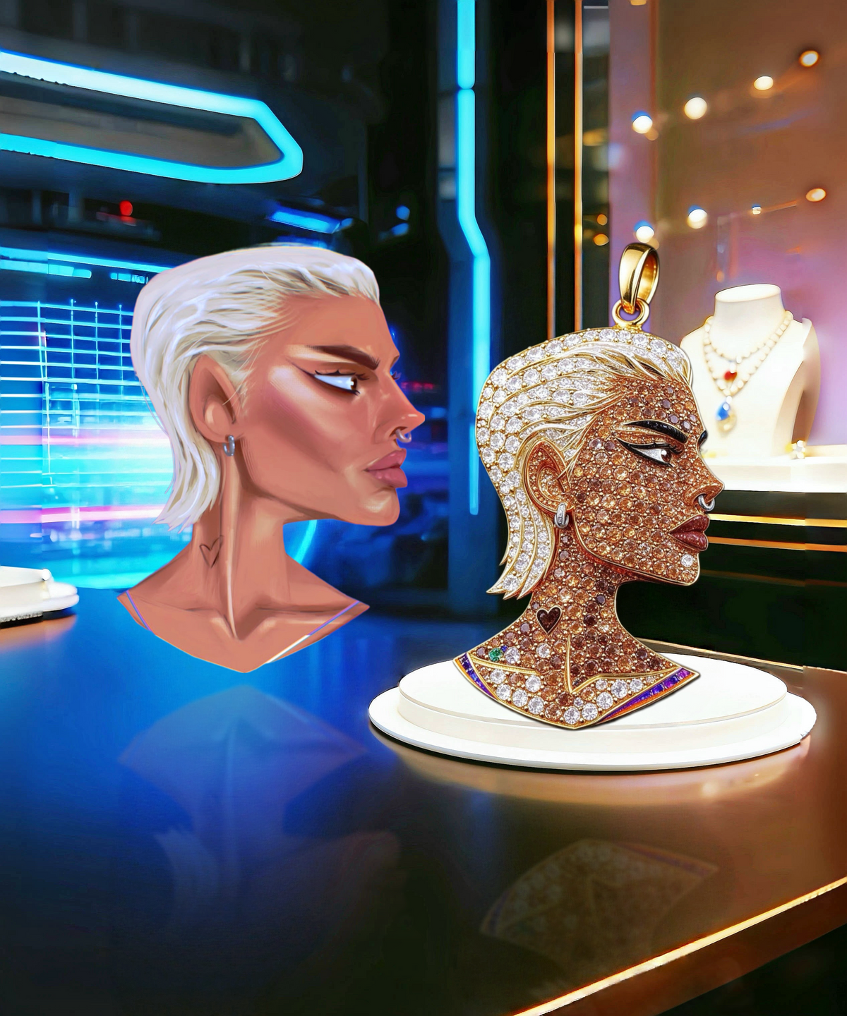 Custom AI Design To Jewelry