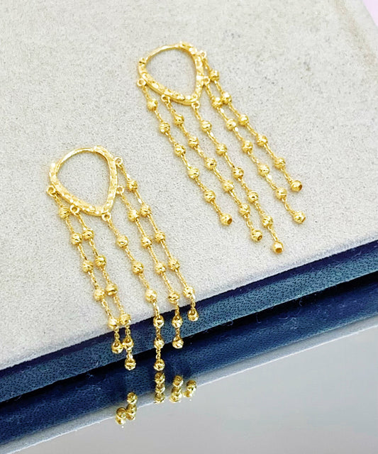 18k Gold Earring (Item No. SJER003）