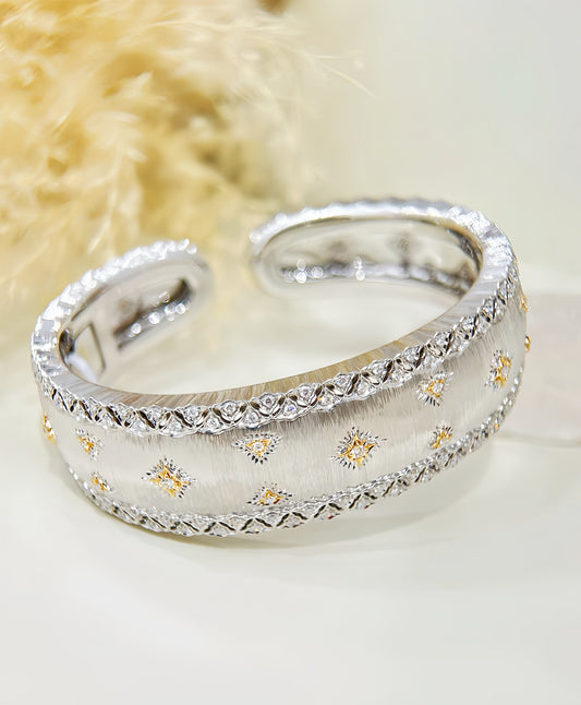Vintage 18k Gold Diamond Bracelet (Item No. VT346)