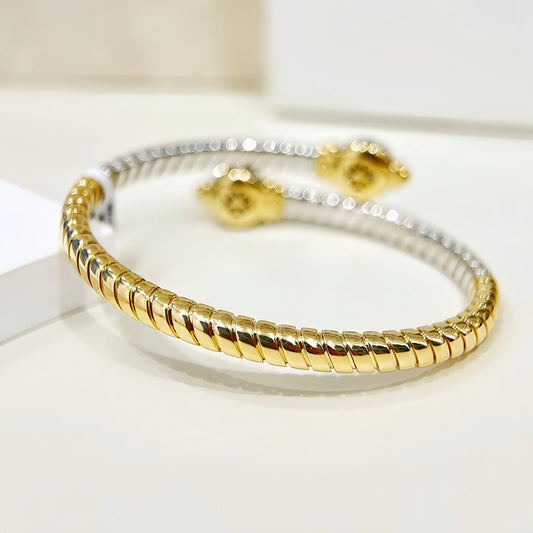 Vintage 18k Gold Diamond Bracelet (Item No. VT387）