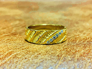 9k/14k/18k Gold Ring (Item No. GR0002） Tartaria Onlinestore