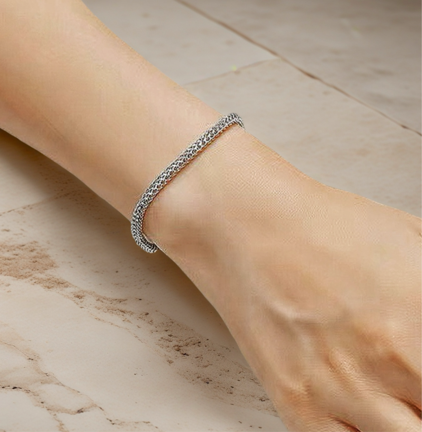 Fashion Platinum Gold Bracelet Chain (Item No. GB0024）