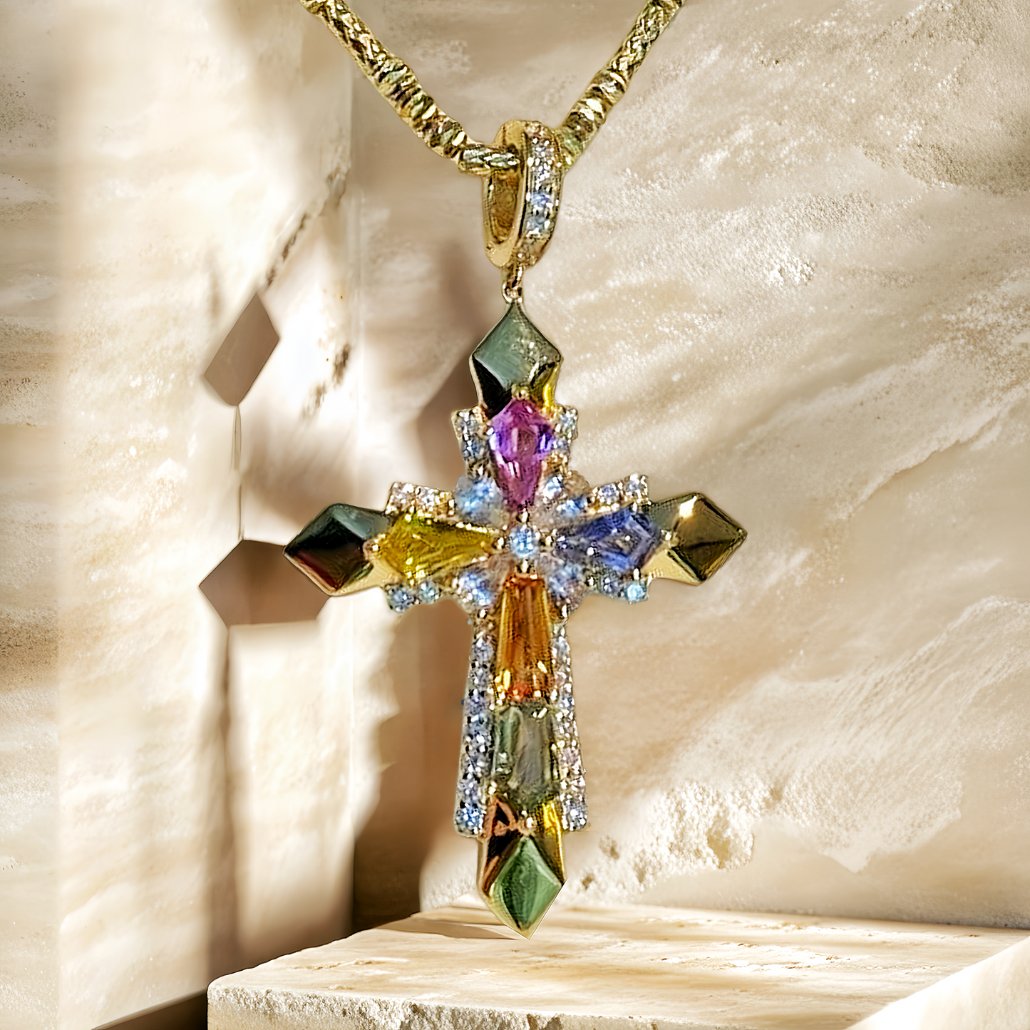 Vintage 18k Gold Diamond Pendant (Item No. VT166）