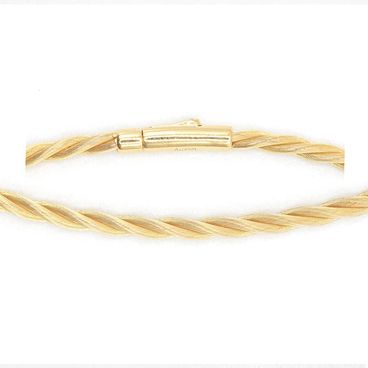 Twisted 18k Gold Necklace (Item No. SH021CN）