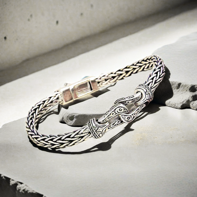 Fashion Silver Bracelet (Item No. B0648）