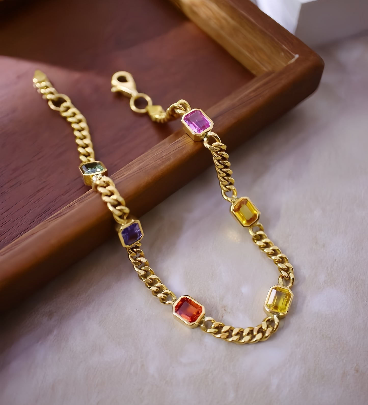 Vintage 18k Gold Diamond Bracelet (Item No. VT156）