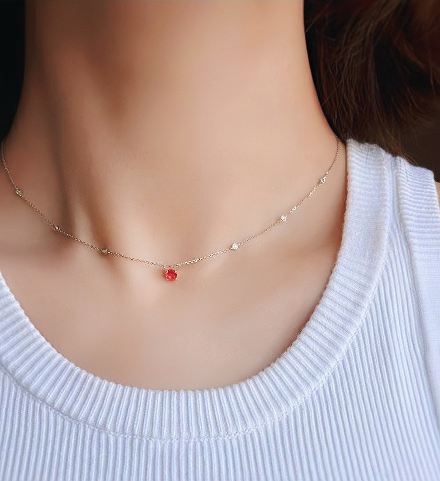 Vintage 18k Gold Diamond Pendant (Item No. VT108）