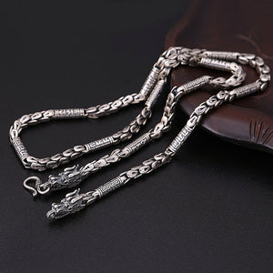Dragon Pure Silver Necklace Chain (Item No. N0006) Tartaria Onlinestore