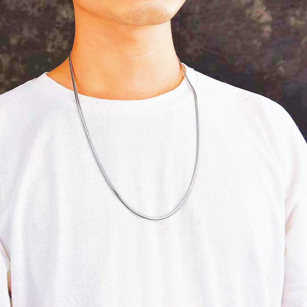 Classic Silver Necklace Chain (Item No. N0076) Tartaria Onlinestore