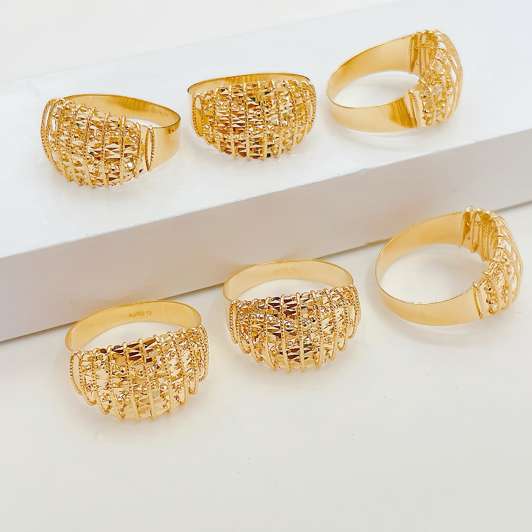 18k Gold Ring (Item No. HFR046）