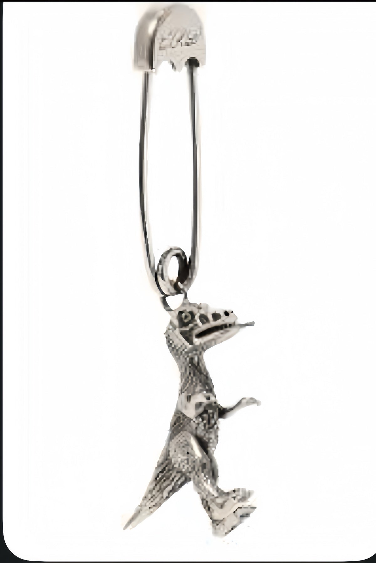 Custom Silver Dinosaur Jewelry
