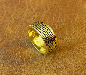 9k/14k/18k Gold Ring (Item No. GR0003） Tartaria Onlinestore