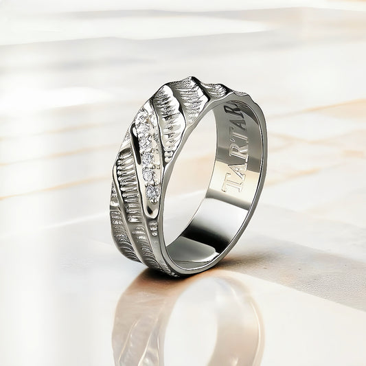 Dual Flow Silver Ring (Item No. TDRS0006）