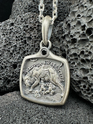 The Pendant Of Romulus and Remus (Item No. KYP05)