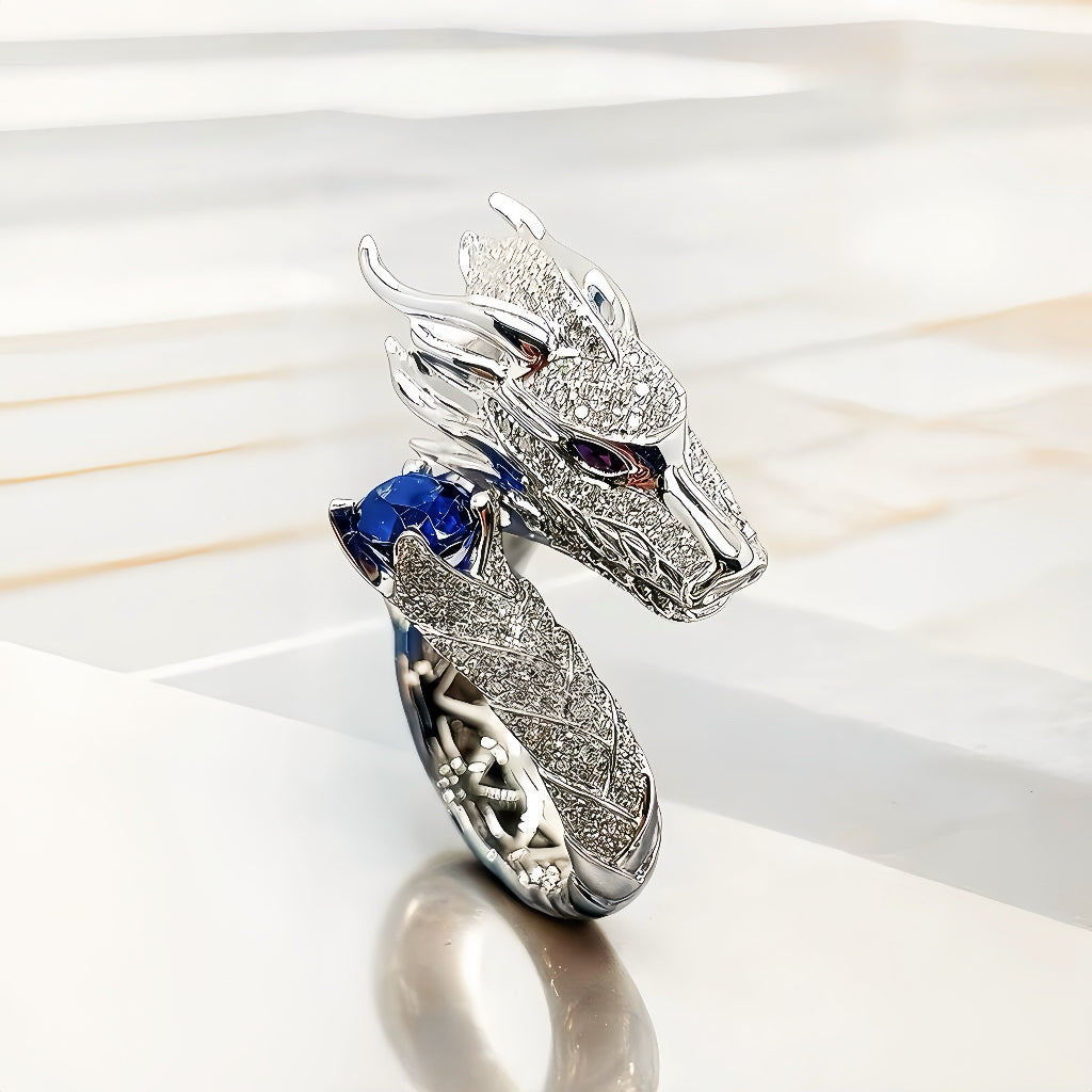 Dragon 18K Gold Ring (Item No.SC012)