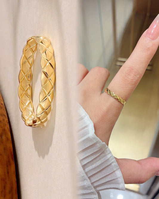 3.2mm Classic 18k Gold Ring (Item No. HFR006）